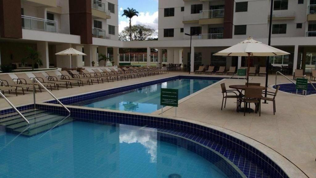 Apartamento No Condominio Casa Da Madeira Em Caldas Novas-Go Zewnętrze zdjęcie